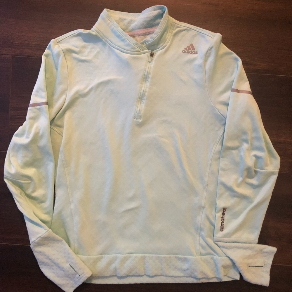 Mint Adidas Climaheat Quarter ZIP